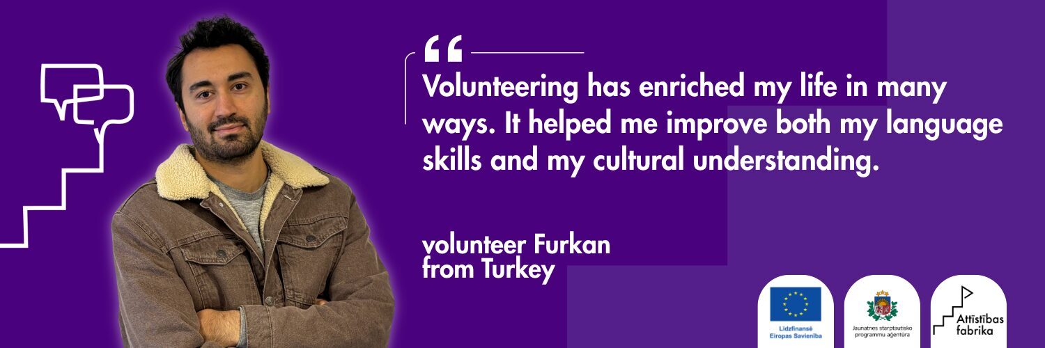 Furkan's volunteering experience